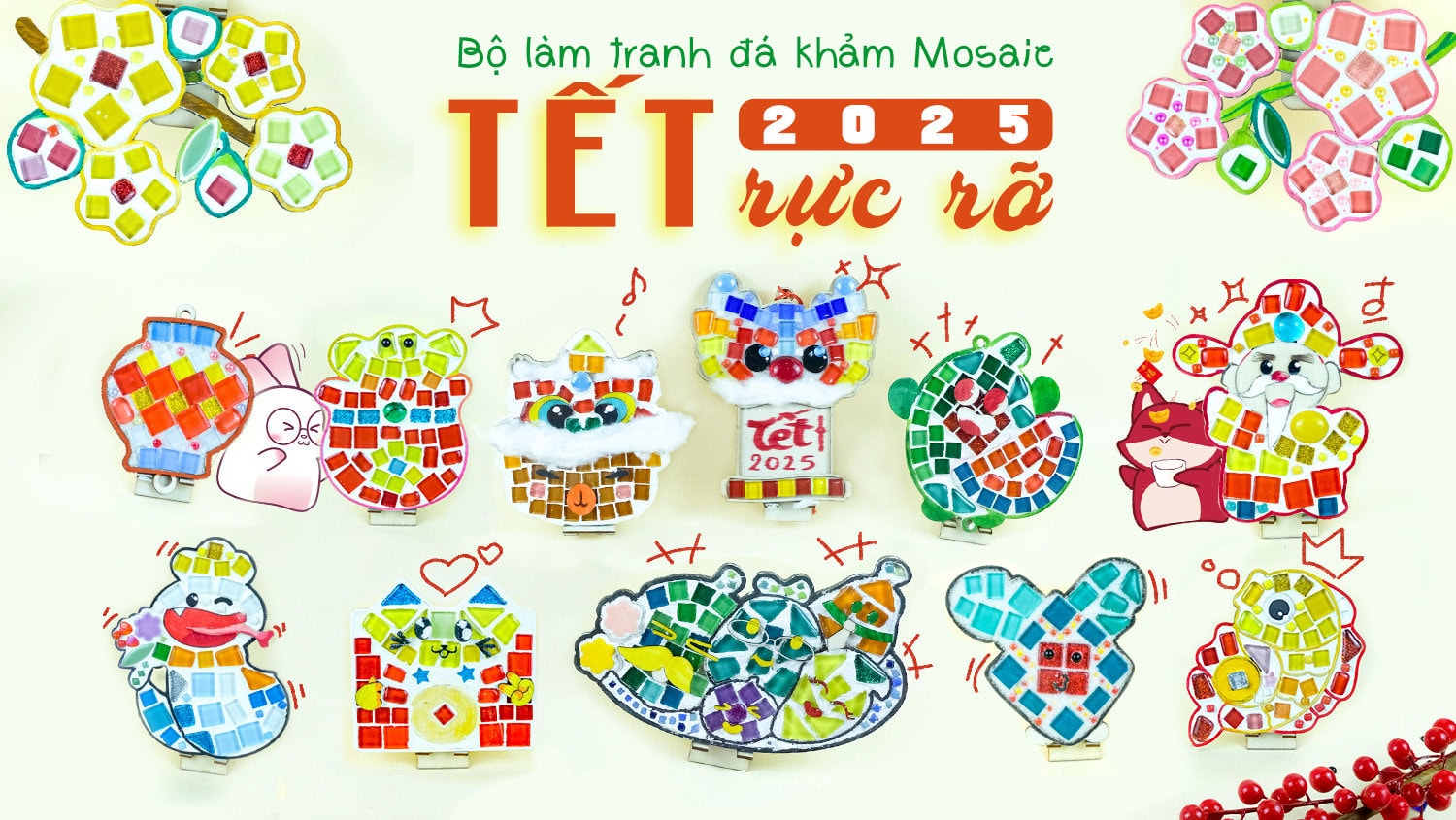 Mosaic Tết 2025